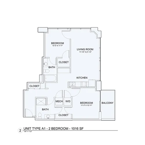 Floor plan A1