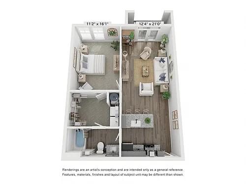 Floor plan The Dogwood