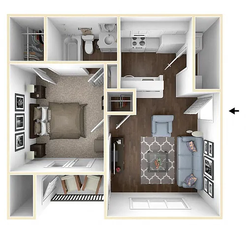 Floor plan A1