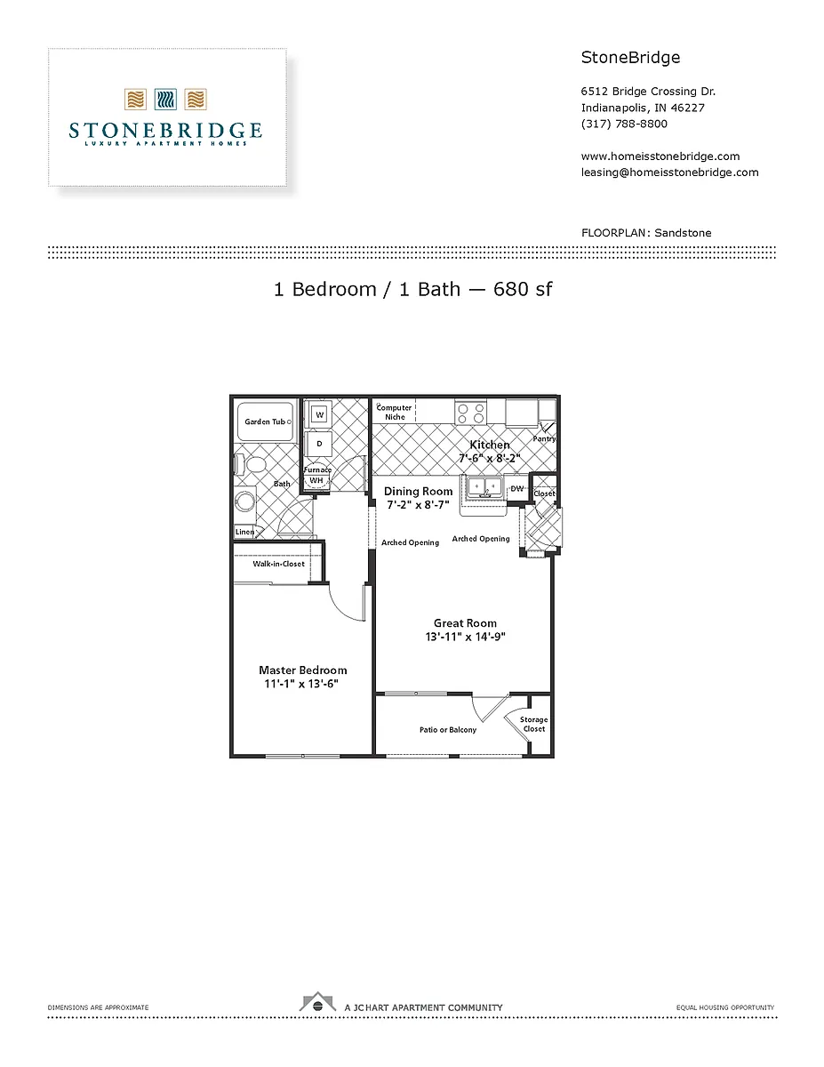 Floor plan Sandstone C 1.1