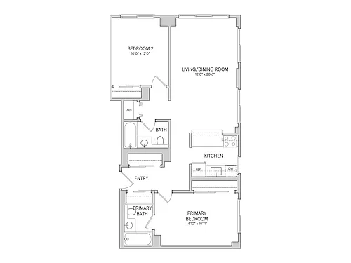 Floor plan B3