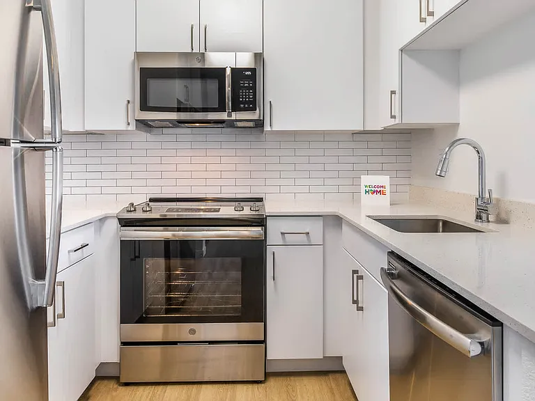 Kitchen with Stainless Steel Appliances