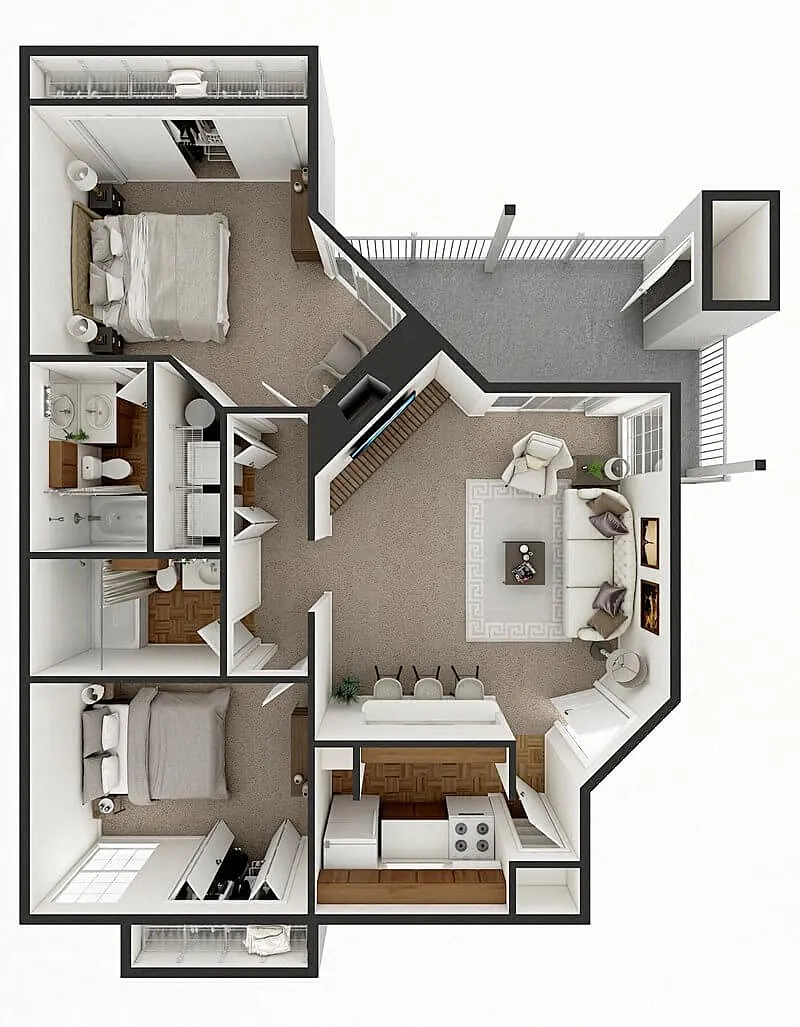 Floor plan Victorian
