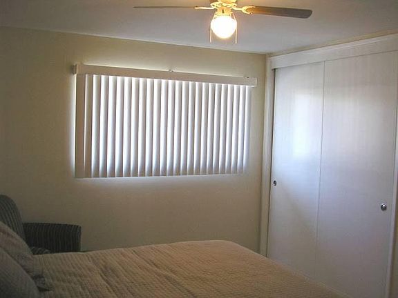 Bedroom has two large closets. One is in the picture and the other is behind the camera.