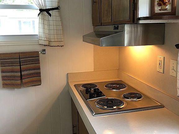 Spotless galley kitchen