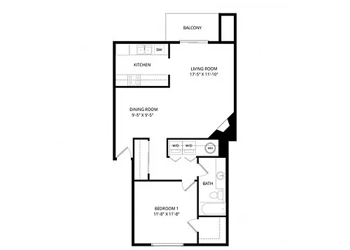 Floor plan Orcas