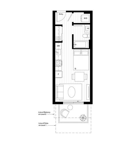 Floor plan A1a