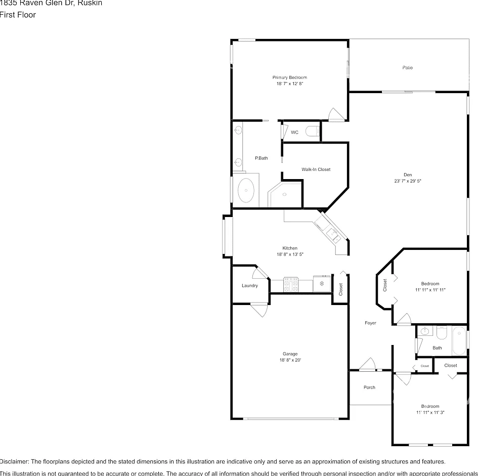1835 Raven Glen Dr Ruskin, FL 33570 — Photo 2