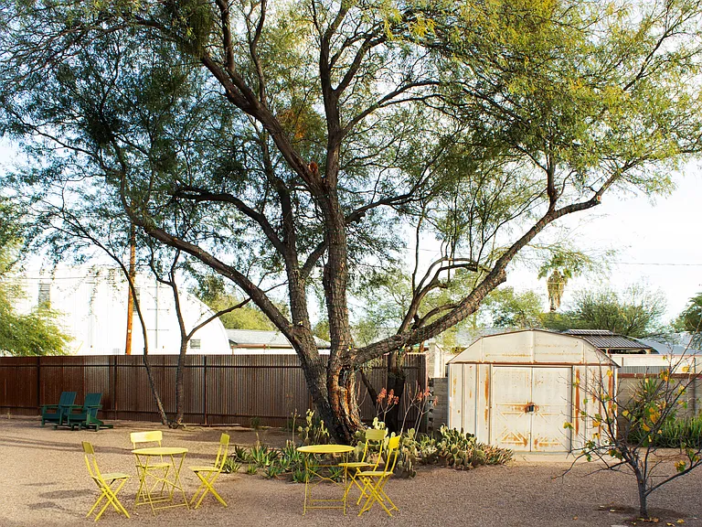 A peaceful desert backyard_perfect for slow mornings and fresh air.