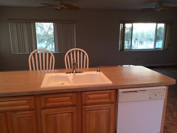 Open concept Kitchen and Living room