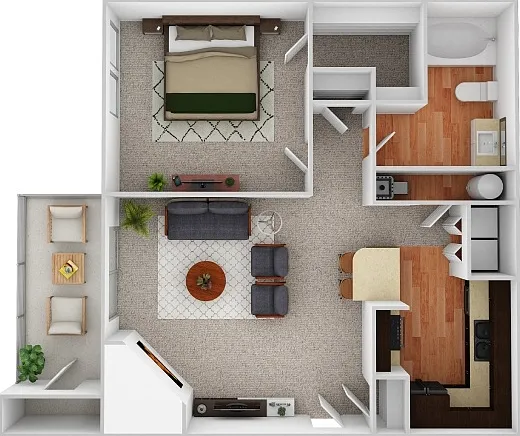 Riverset Apartments — Photo 46
