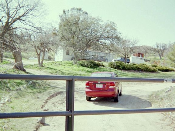 entrance off main road