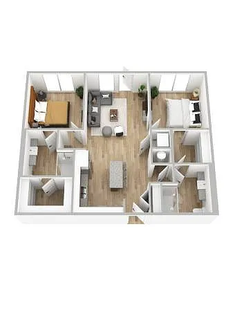 Floor plan B1