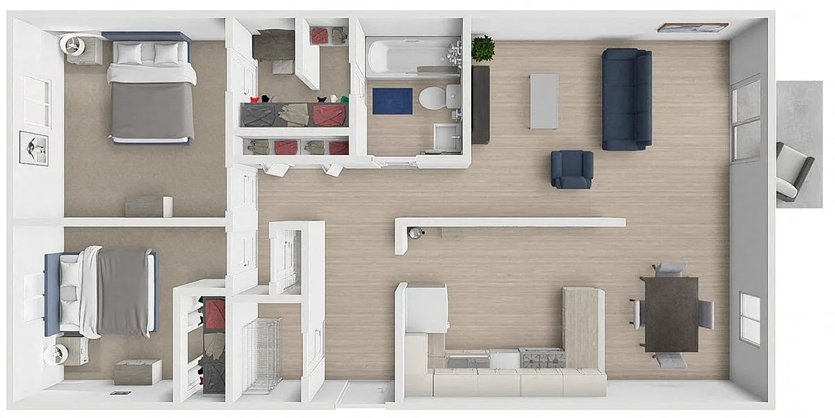 Floor plan Burke