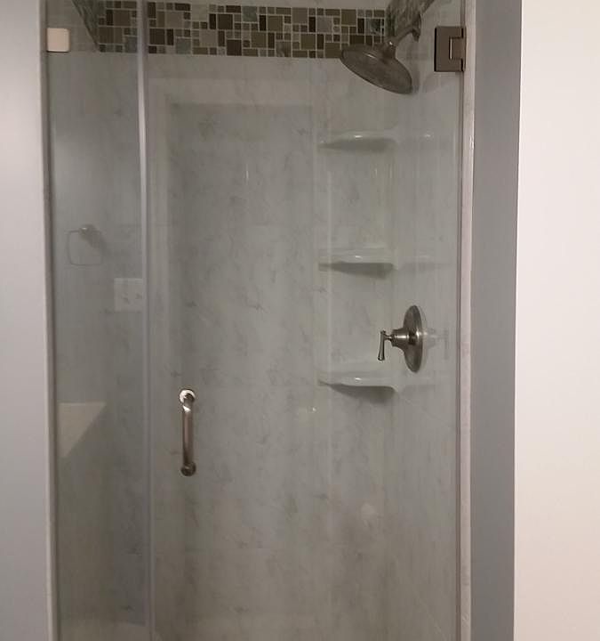 master walk in shower