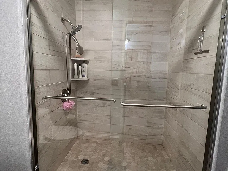 Master bathroom shower