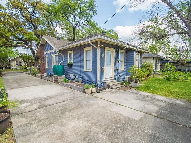 driveway / backyard