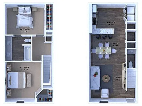 Floor plan The Brook