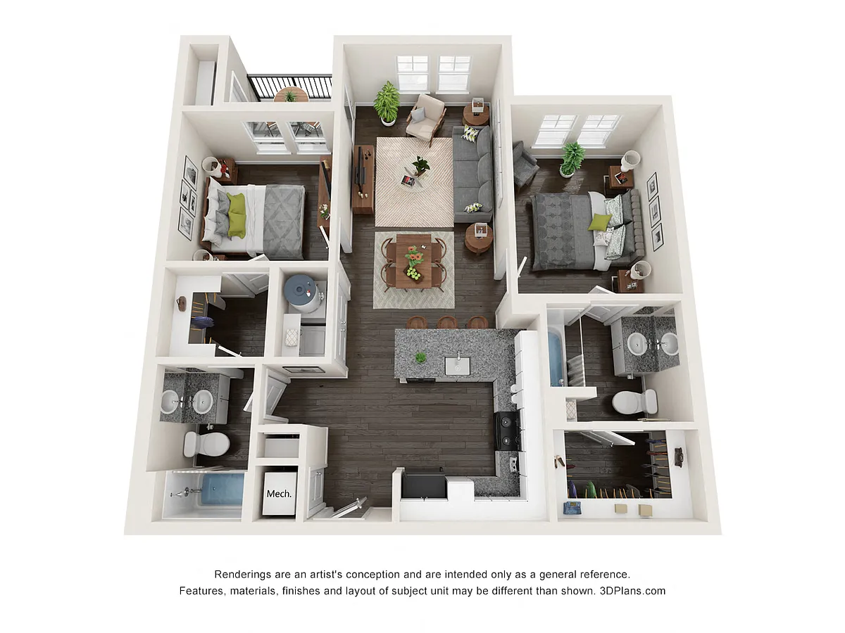Floor plan B