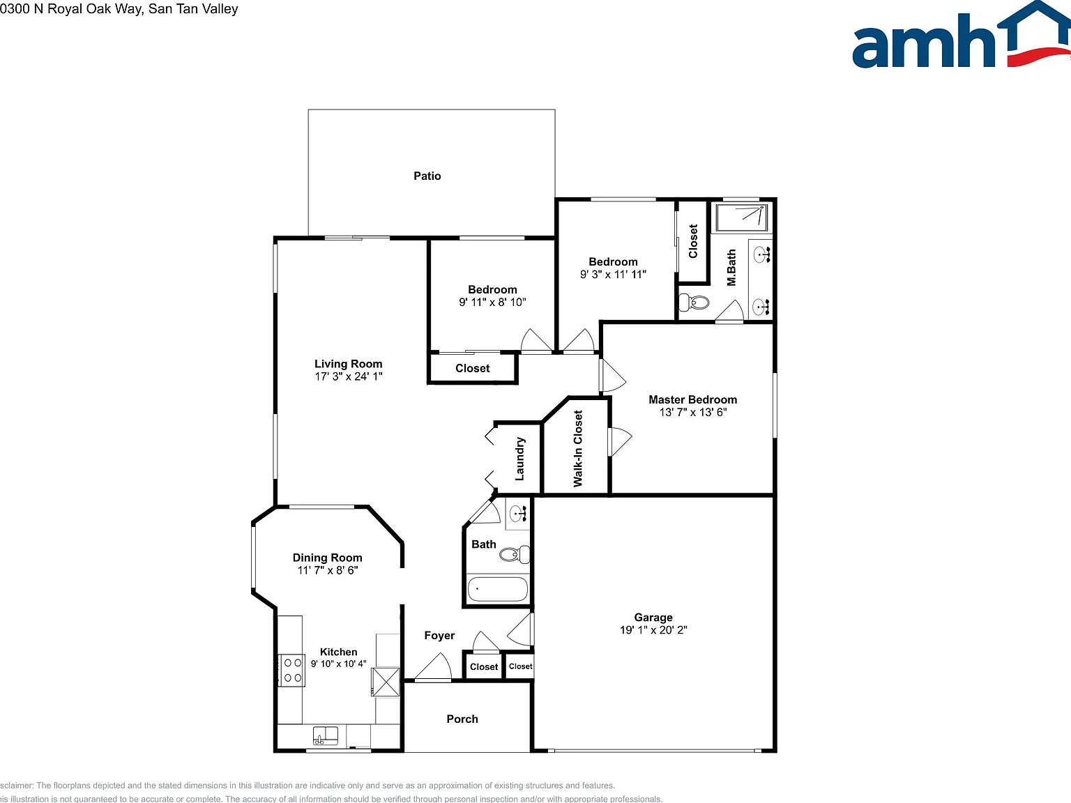 3 bed, 2.0 bath, 1222 sqft, $1,720 — Photo 2