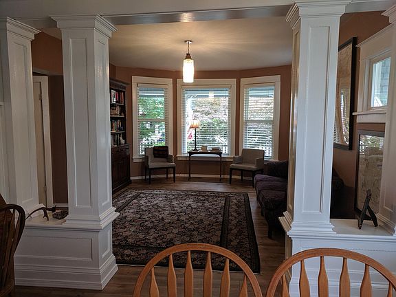 View from Dining room looking into living room.
