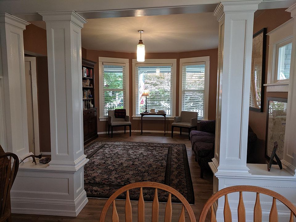 View from Dining room looking into living room.