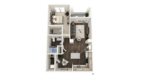Floor plan A1