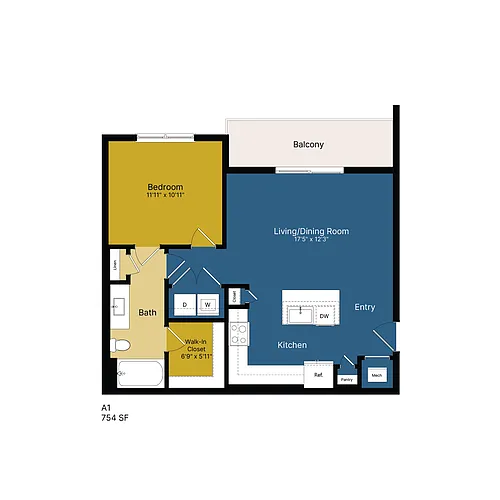 Floor plan A1