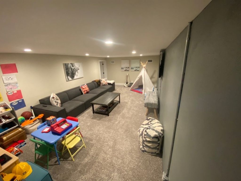 finished lower level