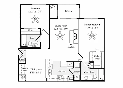 Floor plan B1-L