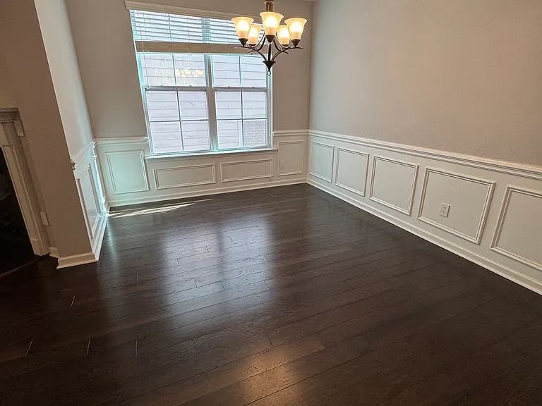 Dining room open area.