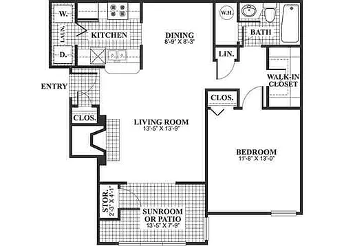 Floor plan 0869A3