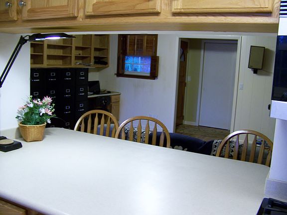 View from kitchen