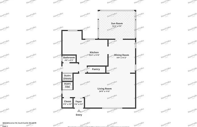 3 bed, 1.0 bath, 1298 sqft, $1,845 — Photo 3