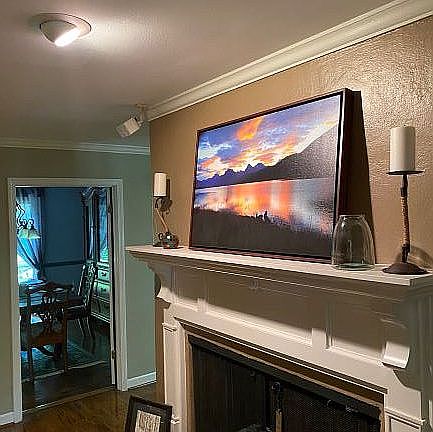 downstairs den