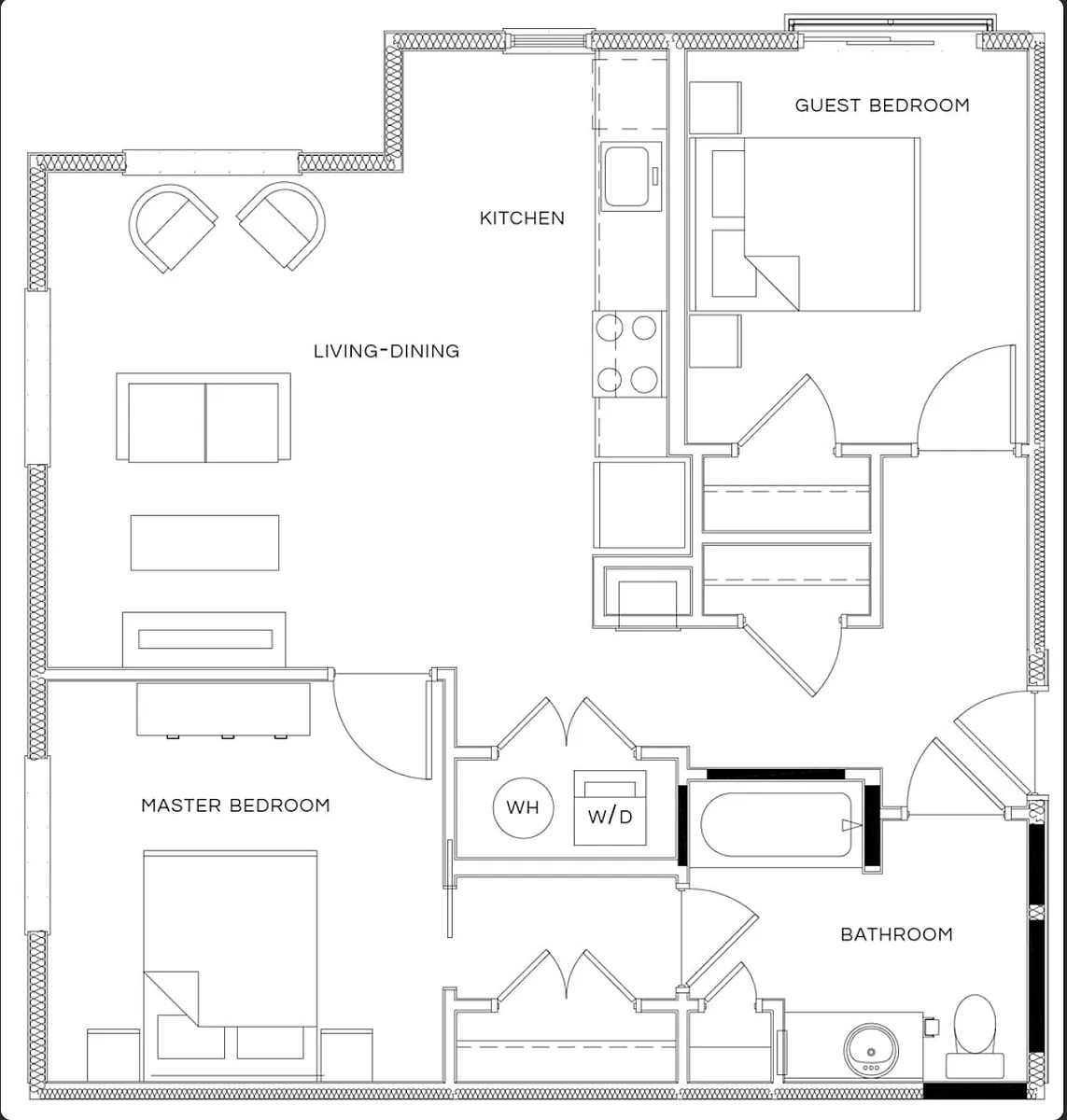 Floor plan The Delancy