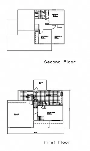 Floor plan 3 Bedroom