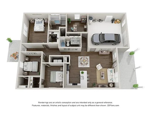 Floor plan Oak