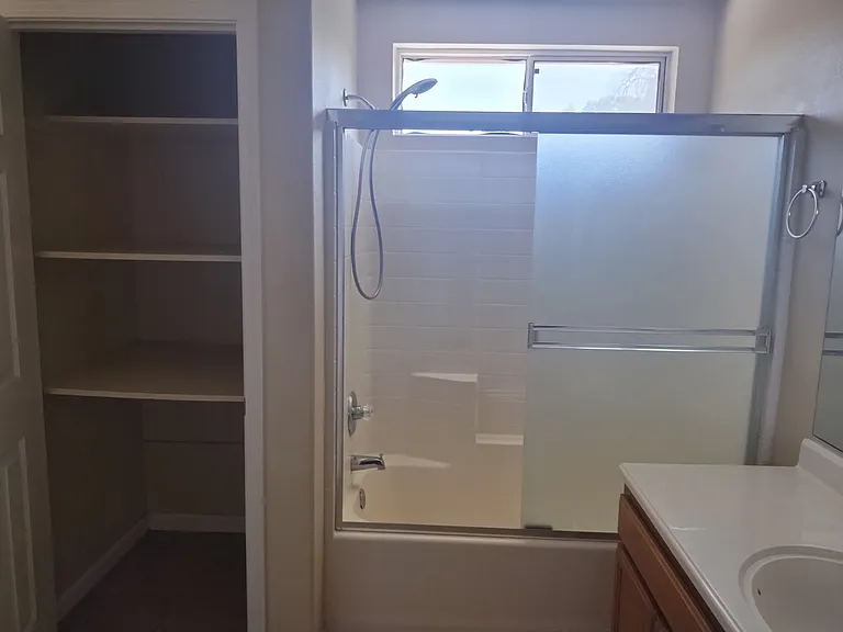 Linen Closet in Master Bath