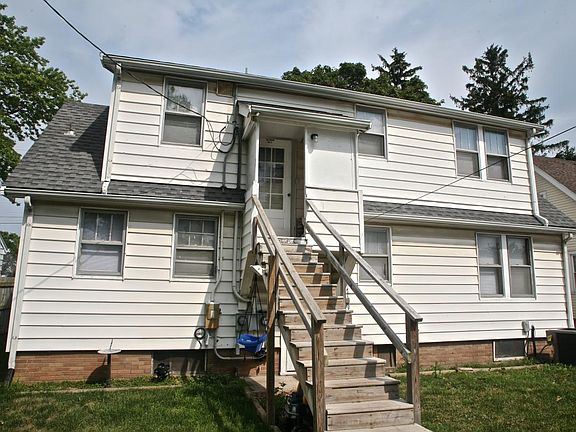 Entrance to upstairs apartment