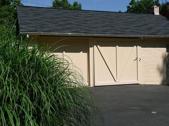 Two car garage & workshop