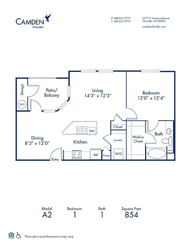 Floor plan A2