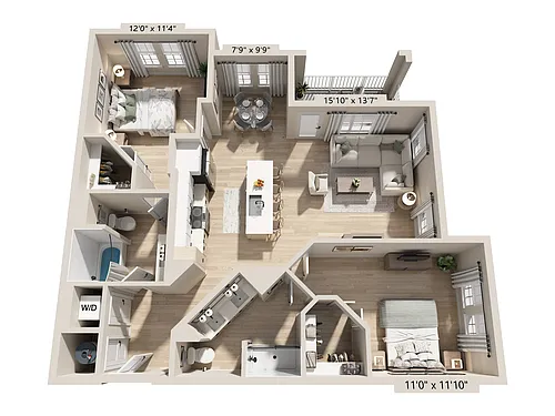 Floor plan B2