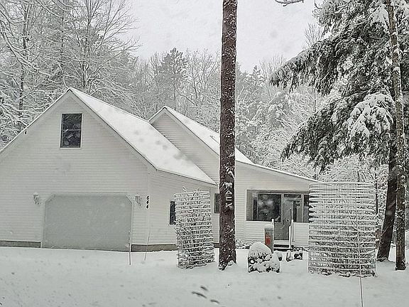 house in winter
