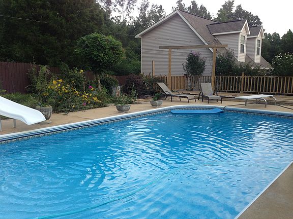 In-ground pool, sun deck, and garage apt