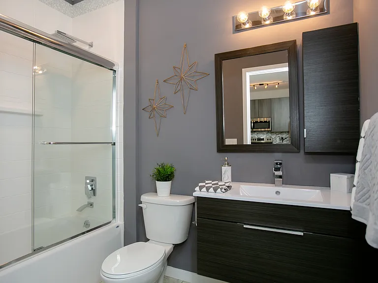 Bathroom (1BD,1BA 630SF)