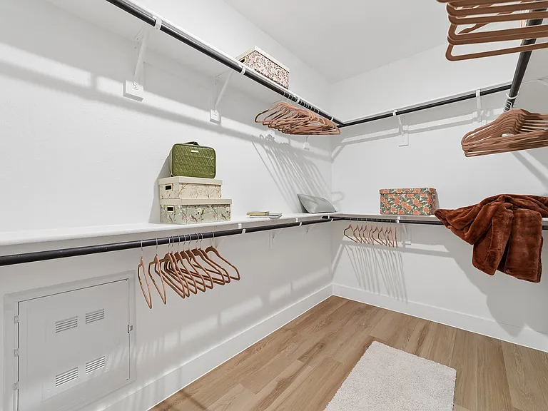 Mansions of Denton | B1 Master Walk-in Closet