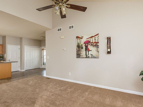 OPEN living room with VAULTE