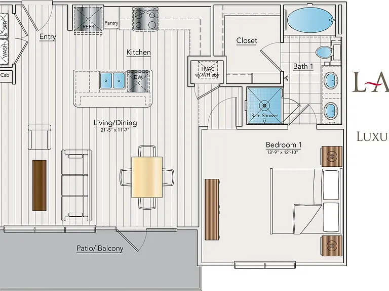 Lakeview Villas Floor Plan B3 Lakeview Villas Floor Plan B3