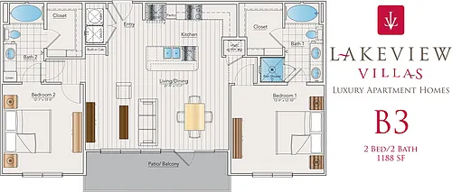 Floor plan B3